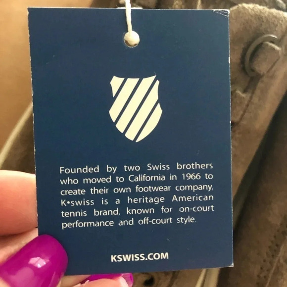 K Swiss Men’s Nubuck Loafers size 8 - Picture 9 of 11